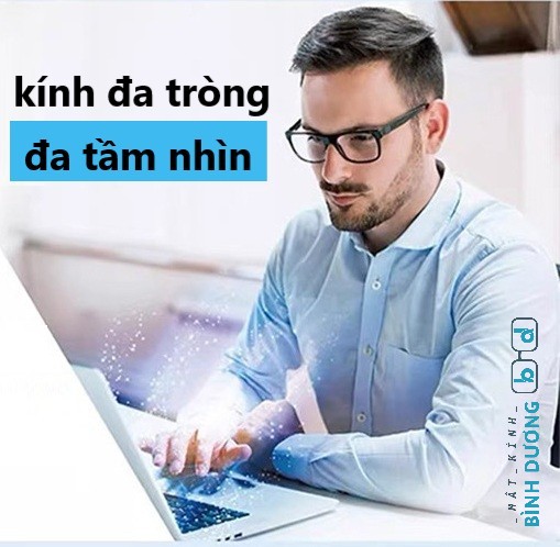 Tròng kính Đa Tròng nhìn xa - nhìn gần - trung gian