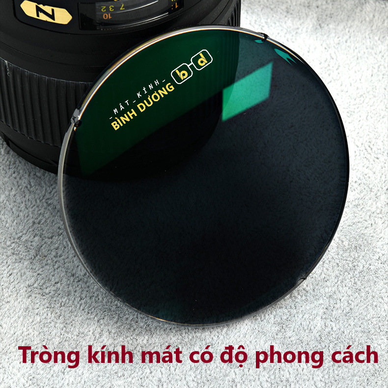 Tròng kính mát có độ phong cách